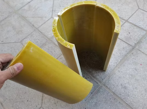 Tubería de PRFV Aislante de Fibra de Vidrio Epoxi