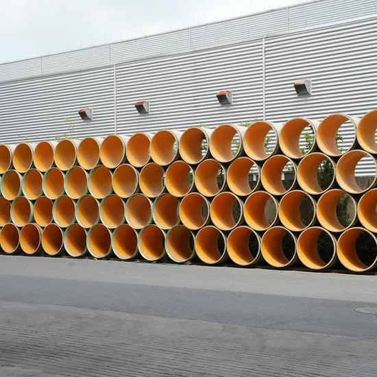 High-Strength Centrifugally Cast GRP Jacking Pipe