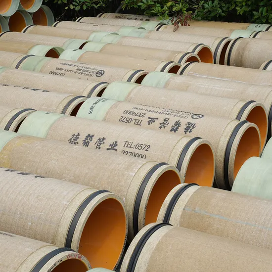 High-Strength Centrifugally Cast GRP Jacking Pipe