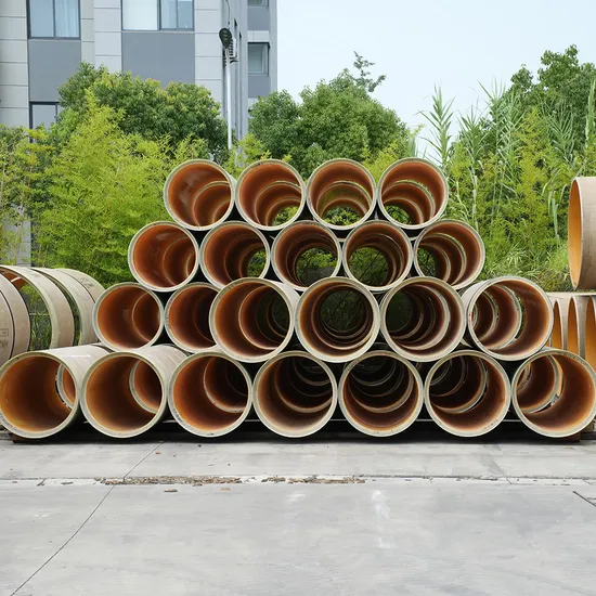 High-Strength Centrifugally Cast GRP Jacking Pipe