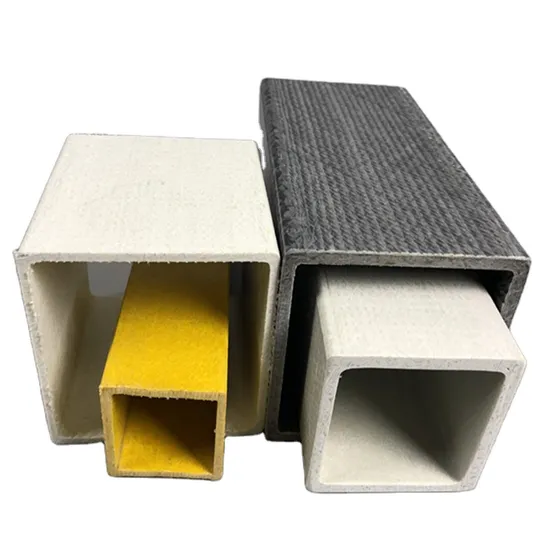 High Strength Pultruded Fiberglass Tubes GRP Pipe